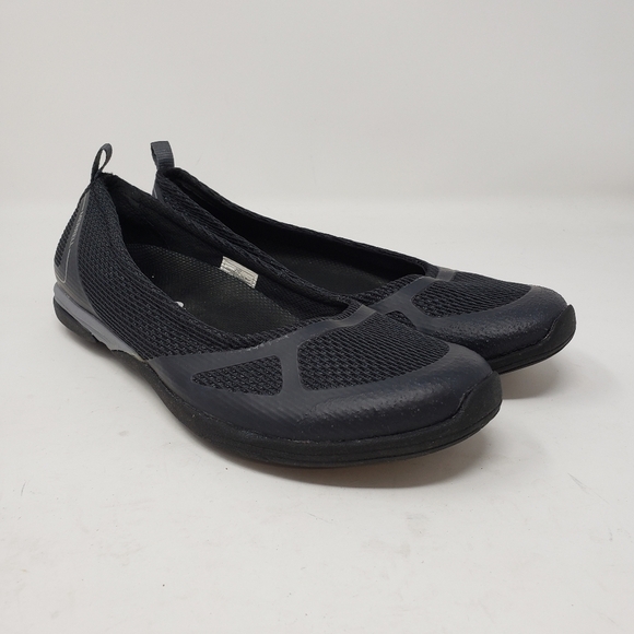 Merrell Black Ceylon Sporty Slip On Ballet Flats Shoes Womens size 7 - Picture 1 of 8